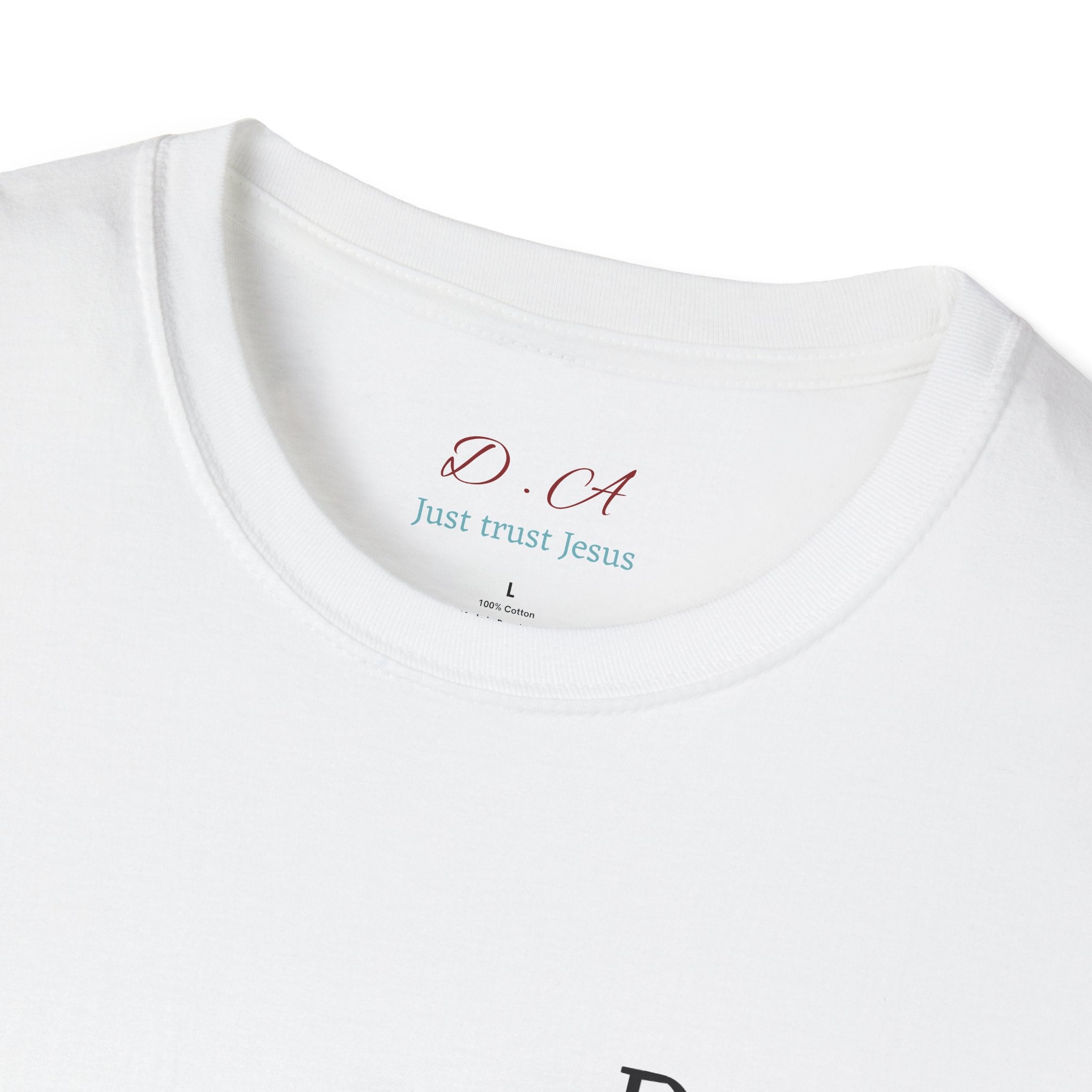 T‑Shirt — "Jesus I Want a Ferrari" Minimal Graphic Tee