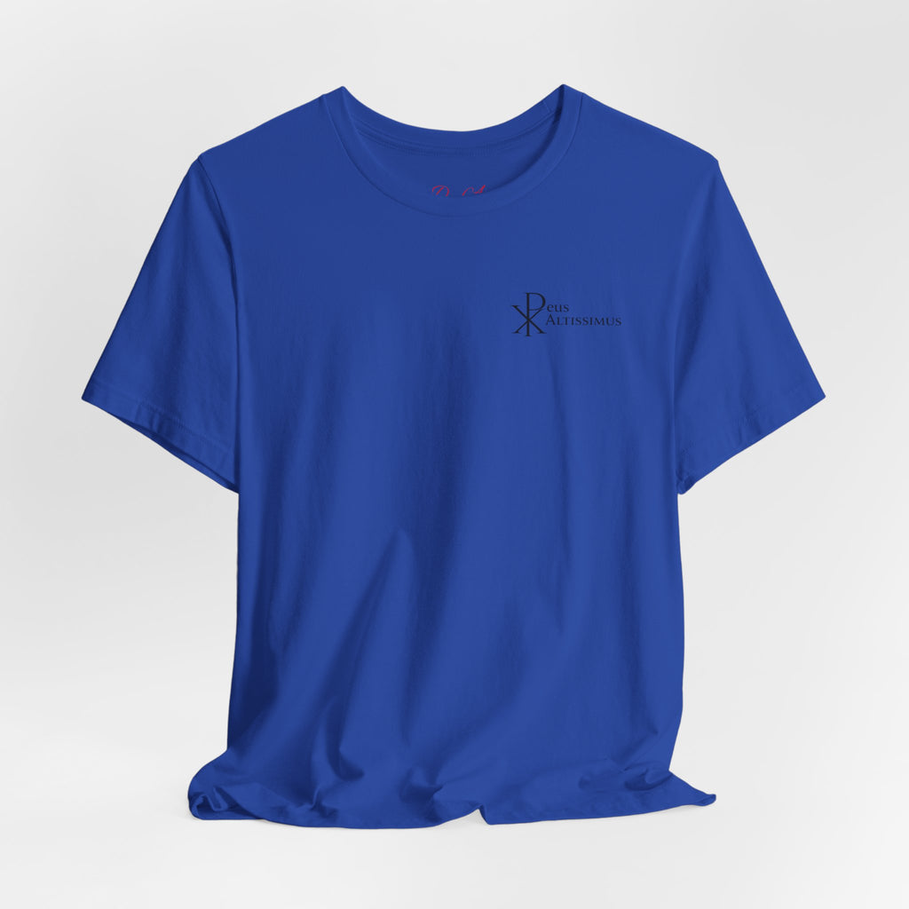 Christian Chi Rho Chest Logo Tee