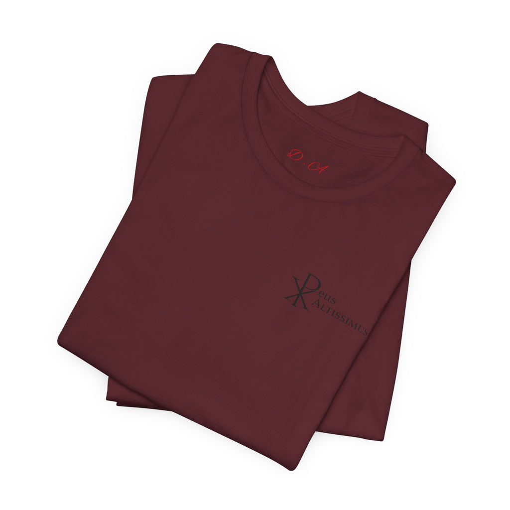 Christian Chi Rho Chest Logo Tee