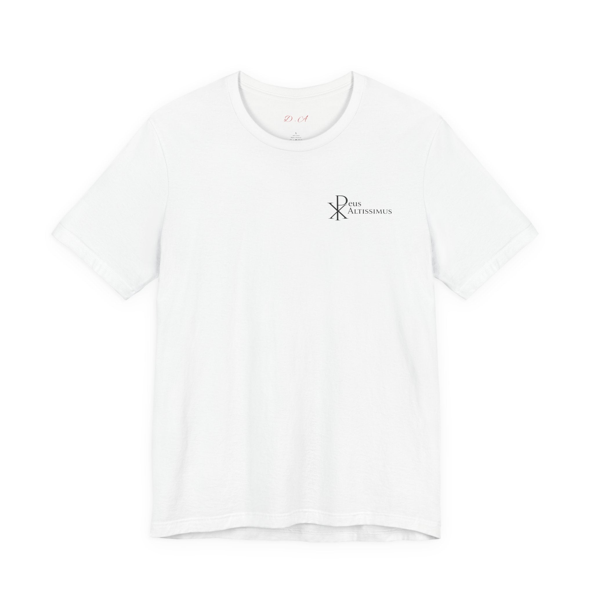 Christian Chi Rho Chest Logo Tee